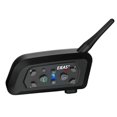 thumbnail image 2 of Specialized motorcycle helmet bluetooth headset V6Pro + single bag 6 people outdoor switch intercom, 2 of 6