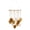 Brown, variant on Macrame Wall Hanging Handmade Woven Leaf Tapestry with Yarn Tassels, Boho Cotton Rope Art Decor for Nursery, Bedroom, Living Room, Apartment Home, 15.75x39.37