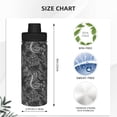 thumbnail image 3 of Yiaed Snake Print Sports Insulated Kettle Bottle Reusable Stainless Steel Insulated Cup, Outdoor Portable Casual Stainless Steel Insulation Cup, 3 of 7