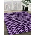 thumbnail image 3 of Ahgly Company Machine Washable Indoor Square Transitional Purple Area Rugs, 8' Square, 3 of 7