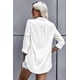 thumbnail image 1 of ABPHQTO Camisa de mujer con botones en relieve color albaricoque, 1 of 5