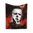 thumbnail image 5 of Michael Myers Horror Tapestry Decor Luxury Wall Hanging Tapestries For Bedroom Living Room Dormitory Mural Blanket 60x51in, 5 of 7