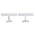 thumbnail image 1 of 2 Pcs Support de Bracelet Support de Bracelet Support de Bijoux Bracelet - Blanc, 1 of 8