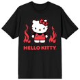 thumbnail image 1 of Hello Kitty Angry Black T-Shirt, 1 of 2