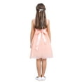 thumbnail image 2 of renvena Girls Toddler Kids Flower Chiffon Pleated Bridesmaid Wedding Pageant Party Dress, 2 of 7