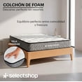 thumbnail image 3 of Colchón Matrimonial En Caja Esponja Foam De Alta Densidad Firmeza Media Suavidad Y Durabilidad Tecnología Híbrida Ortopédico, 3 of 6