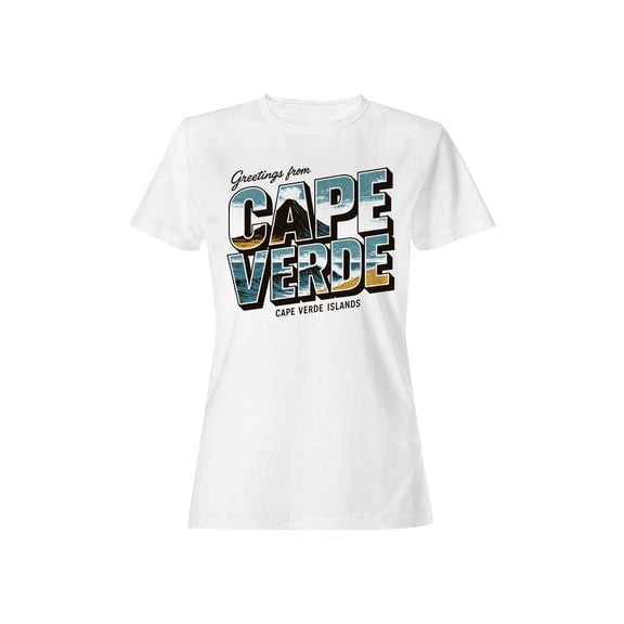 Cape Verde Adventure Greetings Women's T-shirt