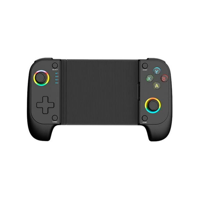 Wireless Stretchable Mobile Game Controller - Dual-mode Bluetooth 4.2, Mechanical Buttons, Hall Effect Joysticks, Compatible with Android/iOS/PC