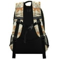 thumbnail image 3 of FORMRS Unisex Backpack Elementary School Travel Bookbag with Reflective Stripes, Deer Pattern, 3 of 7