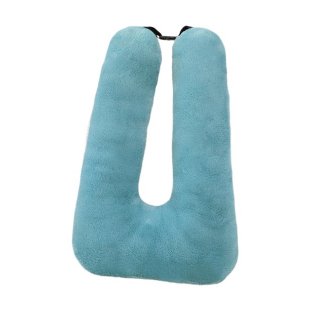 Almohada de viaje para asiento de coche,Almohada de viaje para asiento trasero de coche para adultos y niños,Cojín de almohada de viaje para el asiento trasero para viajes Verde oscuro