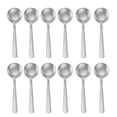thumbnail image 4 of 12PC Soup Spoons Round 18/0 Stainless Steel Bouillon Rice Flatware Table Dinner, 4 of 4