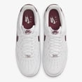 thumbnail image 3 of Ni&ke Air Force 1 '07 Low Shoes 'White/Burgundy' (FJ4146-112) Expeditedship, 3 of 6