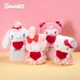 thumbnail image 3 of Sanrio Kawaii Pink Hello Kitty Kuromi Melody Cinnamoroll Peach Blossom Series Stuffed Toy Christmas Halloween Day Gift, 3 of 4