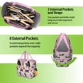 thumbnail image 6 of Garden Tool Bag,Scottish Terrier Garden Tool Organizer,Garden Gifts,Waterproof Multi-Pocket Garden Tool Storage 11.8x5.5x11.4 Inch(Tools NOT Included), 6 of 6