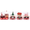 thumbnail image 1 of Christmas Wooden Train Toy - Mini DIY Kid's Decoration Gift, 1 of 5