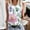 Multicolor(New), variant on PNTUTB Ladies' Casual Printed Sleeveless Round Neck Fashion Comfortable Basic Tees T-shirt Loose Tank