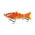 thumbnail image 5 of 2 Pcs 3.9 Inch Fishing Lures Jointed Fishing Kits for Freshwater and Saltwater, Lifelike Swimbaits for Bass Trout Crappie, Slow Sinking Bass Fishing Lures, Amazing Fishing Gifts for Men Women, 5 of 8