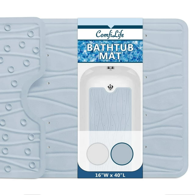 Alfombra de baño ComfiLife para bañera y ducha, antideslizante