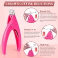 thumbnail image 2 of Acrylic Nail Clipper, Acrylic Nail Cutter Fake Nail Clippers False Nails Cutter Nail Tip Clipper Artificial Nail Clipper Nail Tip Trimmer for Artificial Nail Art Manicure Tools, 2 of 5