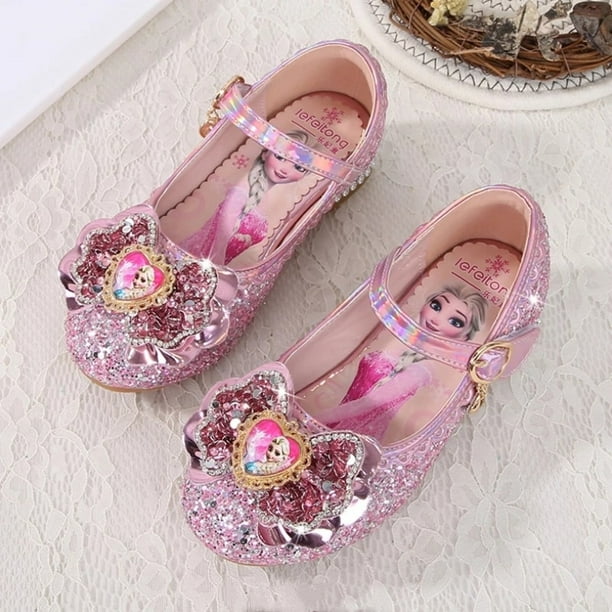 Disney chaussures de fête princesse à talons hauts pour enfants été  nouvelles filles sandales bébé chaussures pour enfants petite fille  chaussures en