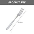 thumbnail image 2 of Dinner Forks,Set of 12 Stainless Steel Forks,Flatware Forks,Mirror Finish & Dishwasher Safe,for Home,Kitchen or Restaurantstyle:style1;, 2 of 4