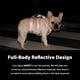 thumbnail image 3 of Arnés para perros Huntboo Escape Proof, reflectante, con asa elevadora, rosa, 3 of 6