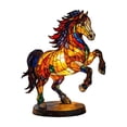 thumbnail image 2 of YiJuHui Vintage horse Night Light Home Decor,Bohemian Resin Decorative Bedside Lamp,Retro Painting Table Lamp Nightlight for Bedroom Decoration, Gift for Animal Lovers,Friends and Familys, 2 of 6