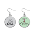 thumbnail image 1 of tímido facepalm negro lindo chat colgante decorativo temporada pendientes de primavera joyas Unbranded M, 1 of 3