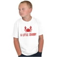 thumbnail image 5 of A Little Crabby Cranky Beach Lover Crewneck T Shirts Boy Girl Teen Brisco Brands XS, 5 of 6