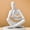 White, variant on Homaryx Bookshelf Decor Thinker Statue - Abstract Art Reading Thinker Sculpture Figurine Aesthetic, Modern Home Decoration for Living Room Office Shelves Coffee Table Desk Decor(Beige)
