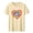 Khaki, variant on Shirts for Men Rainbow Love Printed Short Sleeved Round Neck T-shirt Khaki L