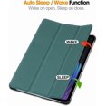 thumbnail image 4 of Hard PU Case for Xiaomi Pad 7/7 Pro 11.2", Magnetic Stand, Auto Sleep/Wake,green, 4 of 7