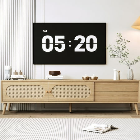 Rattan decoration cable management and storage – Brings natural atmosphere to living room keeps it tidy Rattan decoration cable management and storage – Brings natural atmosphere to living room keeps it tidy
