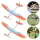 thumbnail image 4 of 3 piezas de maquetas de aviones creativas para armar, con delicado diseño de pájaro. Avión propulsado por goma elástica. Juguete educativo., 4 of 7
