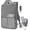 Grey, variant on ZINZ Expandable Laptop Backpack for Men Women, 17 Inch Travel Business Backpack, Water-Resistant Slim Daypack with Multi Pockets & TSA Design,Black Red