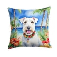 thumbnail image 2 of Sealyham Terrier Luau Throw Pillow 14 in x 14 in, 2 of 2