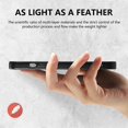 thumbnail image 3 of Q6V For iPhone 15 Case Compatible with MagSafe Leather+TPU Phone d6v Cover Carbon Fiber Texture - Ap, 3 of 5