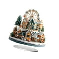thumbnail image 4 of Casa de pueblo navideño, acrílico 2D, pueblo invernal para vacaciones, oficina o dormitorio. B, 4 of 9