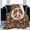 Hippie Peace Sign, variant on Colorful Peony Flowers Print Flannel Throw Blanket Ultra Soft Cozy Decorative Flannel Blanket All Season for Home Couch Bed Chair Travel 50x40in