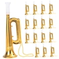 thumbnail image 4 of FONWILYO 20Pack Simulated Trumpet Toy Golden Plastic For Children Musical, 4 of 6