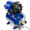 1.6 HP Pressurized Garden Water Booster Pump with Tank and Automatic Booster System 1 in. Hose
