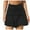 Black, variant on YOUSNH Women's Plain Pleated Skirt Women's Sports Waistband Skirt A Line Skirts for Women Grey L