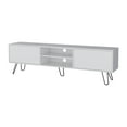 thumbnail image 3 of DeeHome Kyle White Hairpin Leg TV Rack, 3 of 6