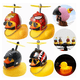 thumbnail image 4 of Kit Patito  Bloosom Pato Casco Hélice Decoración De Coche Bici Moto 4pzs Amarillo, 4 of 4