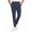 Navy, variant on CUSTG Men Casual Pants Slim Fit Cropped Pants Mid Waist Ankle Length Business And Tennis Sports Pants Workwear Utility Pants