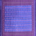 thumbnail image 1 of Ahgly Company Indoor Square Oriental Purple Industrial Area Rugs, 8' Square, 1 of 4