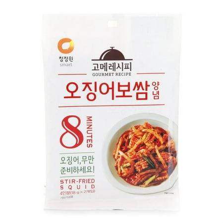 chungjungone Gourmet Recipe Spicy Stir-Fried Squid 36g (Best Spicy Stir Fry Sauce)