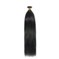 thumbnail image 1 of Colle Capillaire 16-20” I-TIP, Extensions de Cheveux Humains Remy, Cheveux Doux, 100 Brins/50g Noir 20”-50g, 1 of 4