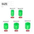 thumbnail image 2 of Unique Bargains 50pcs Round Rubber End Caps 1/4' 3/8' 1/2' 5/8' 3/4' Green Vinyl Cover Screw Thread Protectors, 2 of 6