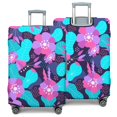 thumbnail image 2 of Stretch Luggage Cover L(25-28in)– Elastic Travel Suitcase Protector with Handle Openings & Bottom Closure, Washable Polyester Spandex Suitcases Cover, Abstract Geometry Print, 2 of 5